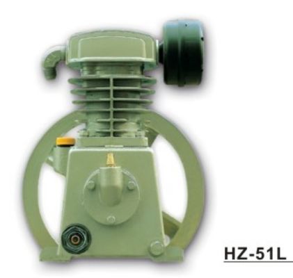 0.55kw 0.75hp Piston Air Compressor Pump Cylinder Piston Belt Driven