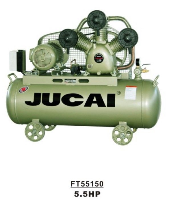 5.5hp 4kw 150L Piston Commercial Grade Air Compressor / Piston Type Air Compressor