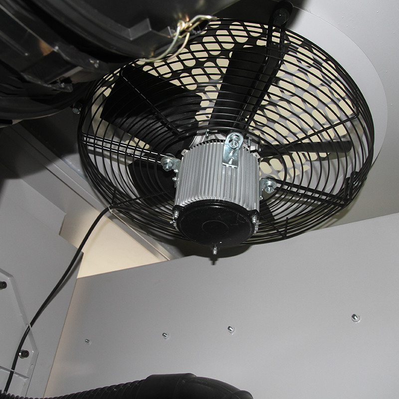 Axial flow Fan IP55 Two Compression Screw Air Compressor With IE4 Permanent Magnet Motor